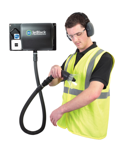 JetBlack, the blower-powered personnel de-dusting unit from Air Control Industries (ACI), has been remodeled and upgraded.