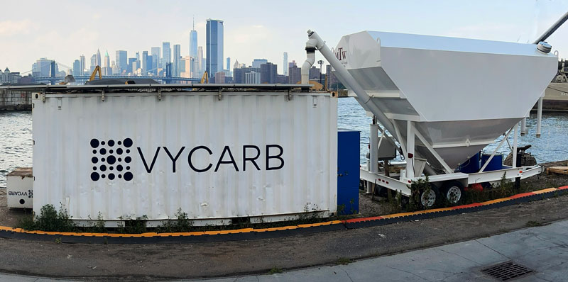 The carbon capture and storage demonstration has proceeded under the Brooklyn Navy Yard Development Corporation Yard Labs program.